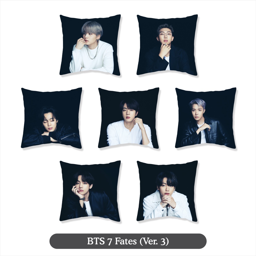 Bantal BTS ukuran 38x38 cm 7fates LDF