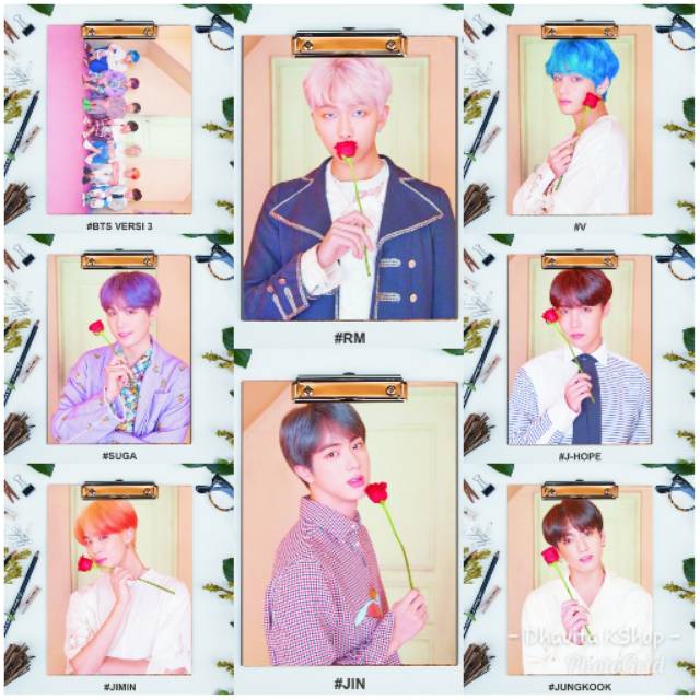 

Dhavitashop - Papan Ujian Kpop BTS MAP OF THE SOUL - PERSONA VERSI 3