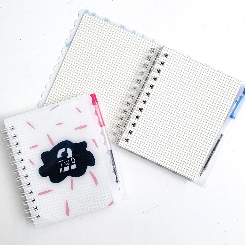 

NOTES SPIRAL KECIL PETAK / LIRIS + PEN