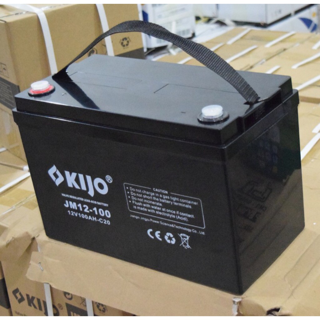Brezybeauty05 Battery Kering Or Aki Solar Panel Surya Aki Kijo 100Ah Vrla Merk Kijo 12V 100Ah 12Volt