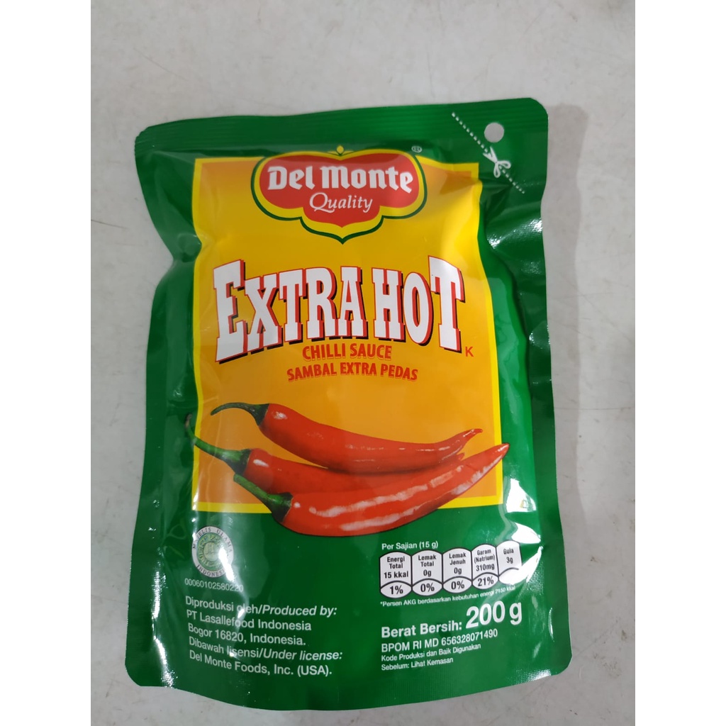 

delmonte hot 200gram delmonte xtrahot pouch