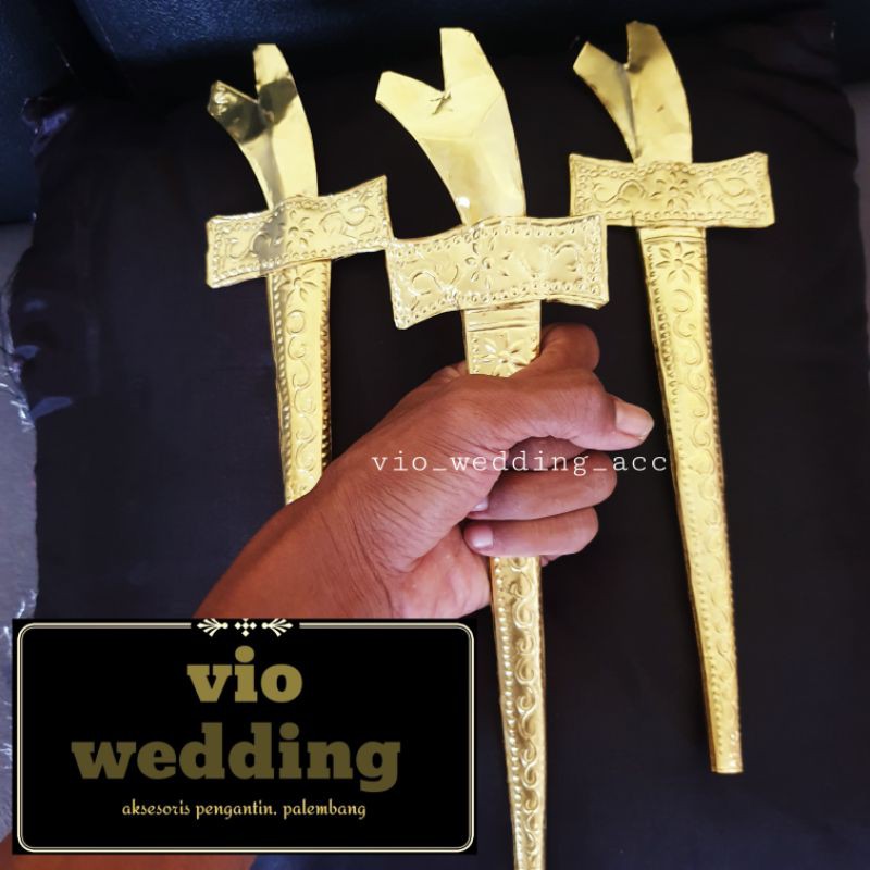 Keris pengantin Gold