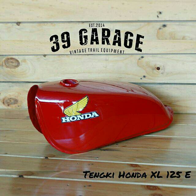 Tengki honda xl 125 e / tangki trail klasik / trail jadul / tril tua CB XL