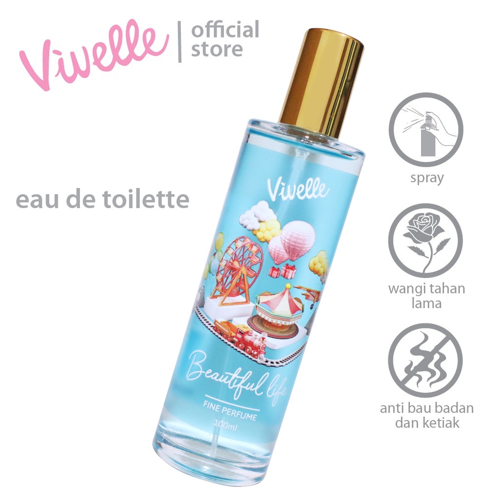 ❤️ MEMEY ❤️ VIVELLE Eau De Toilette Designer Perfume Glass 100ml | Parfum Inspired