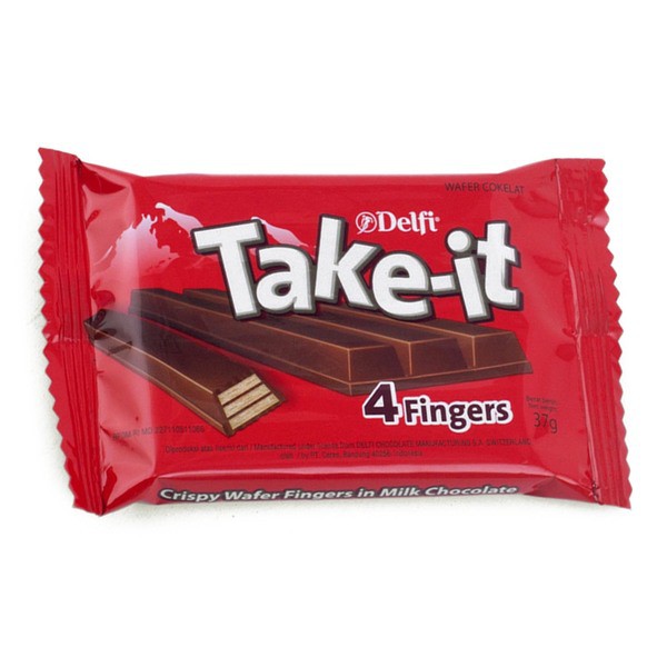 

DELFI Take It 4 Fingers Chocolate Wafers 35gr