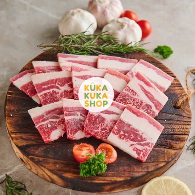 Daging Sapi Premium Karubi Belly Yakiniku Cut!