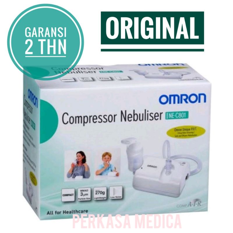 Omron Nebulizer NE-C101, C801 / Nebulizer anak dan dewasa  Original