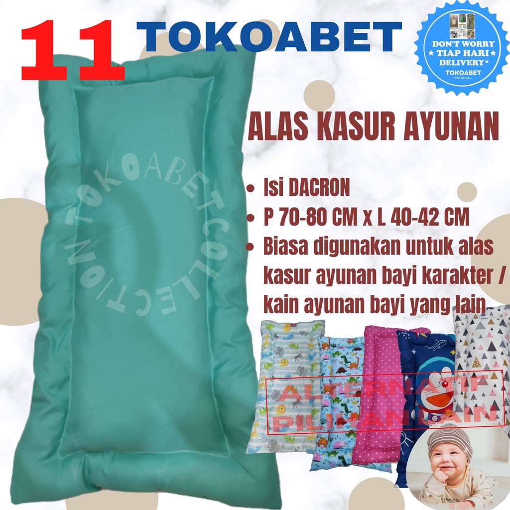 Alas kasur baby untuk refill ayunan karakter buat ayunan bayi perlengkapan tidur bayi (2/2)