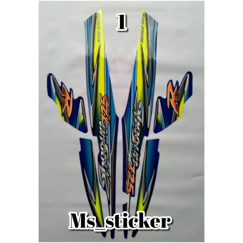 stiker striping Shogun 125 R