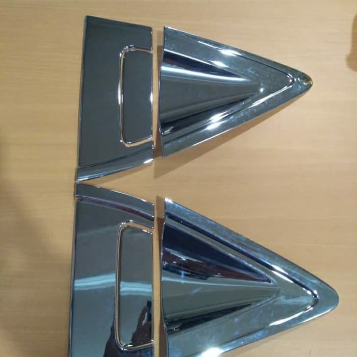 Cover handle PEGANGAN PINTU + outer / mangkok handle chrome pintu BELAKANG Honda HRV HR-V CROME