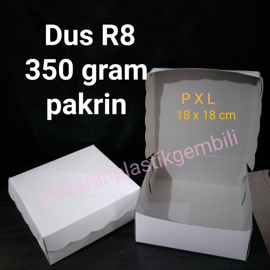 

Dus Nasi Putih Pakrin 18 x 18 / Dus Nasi R8 350 Pakrin (PER PACK)