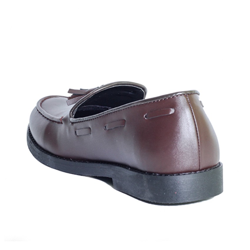 Victory Brown | 39-44 | Sepatu Loafers Vintage Klasik Sporty Pria/Cowok Slip On Footwear | FORIND x Lvnatica