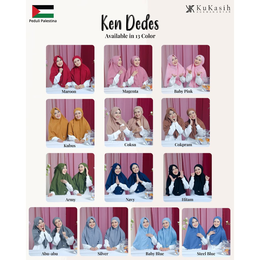 HIJAB INSTAN KEN DEDES BY KUKASIH