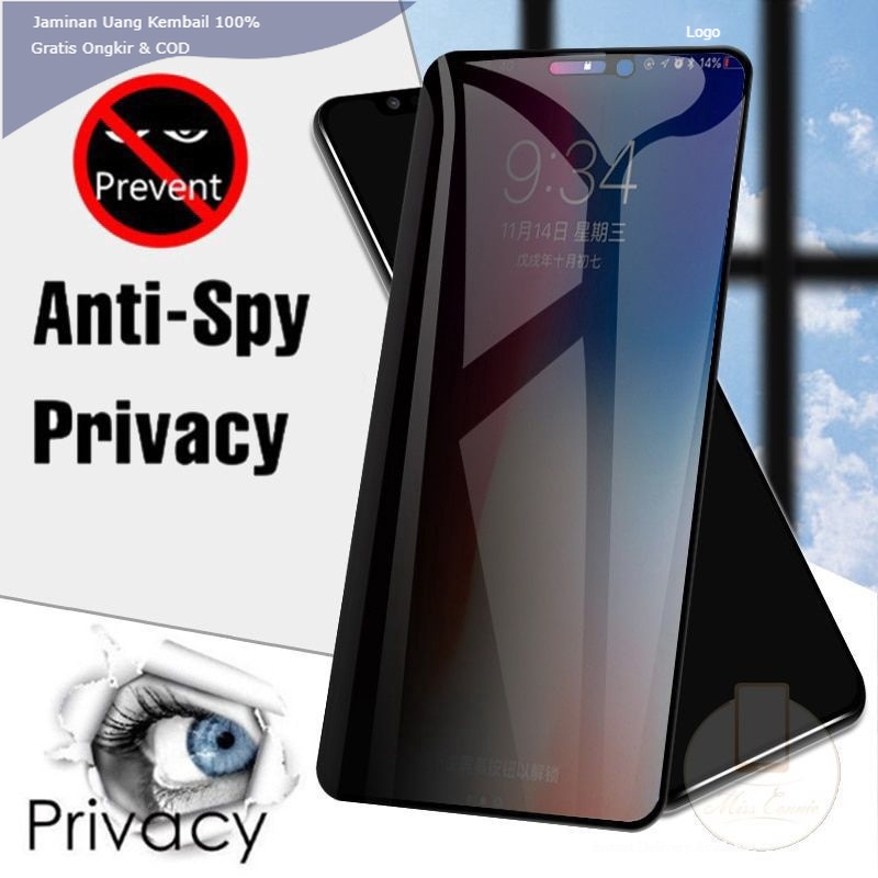 Tempered Glass OPPO Anti Spy Privacy ceramic