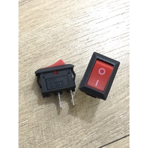 Switch Kalkulator 2Pin Merah dan Hitam / Swit Kalkulator Mini 2pin