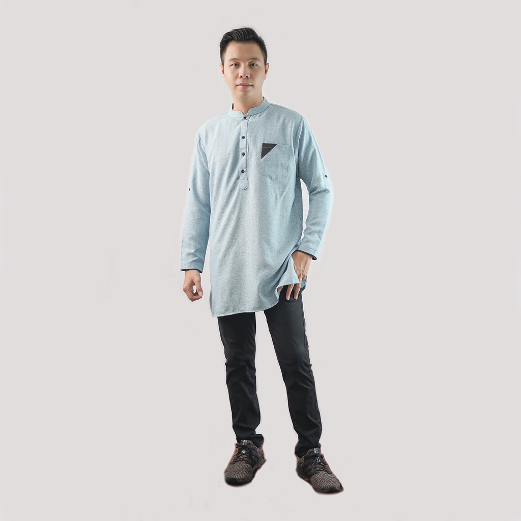 Baju koko kurta pakistan Lengan panjang Pria - TheXshop Chairil