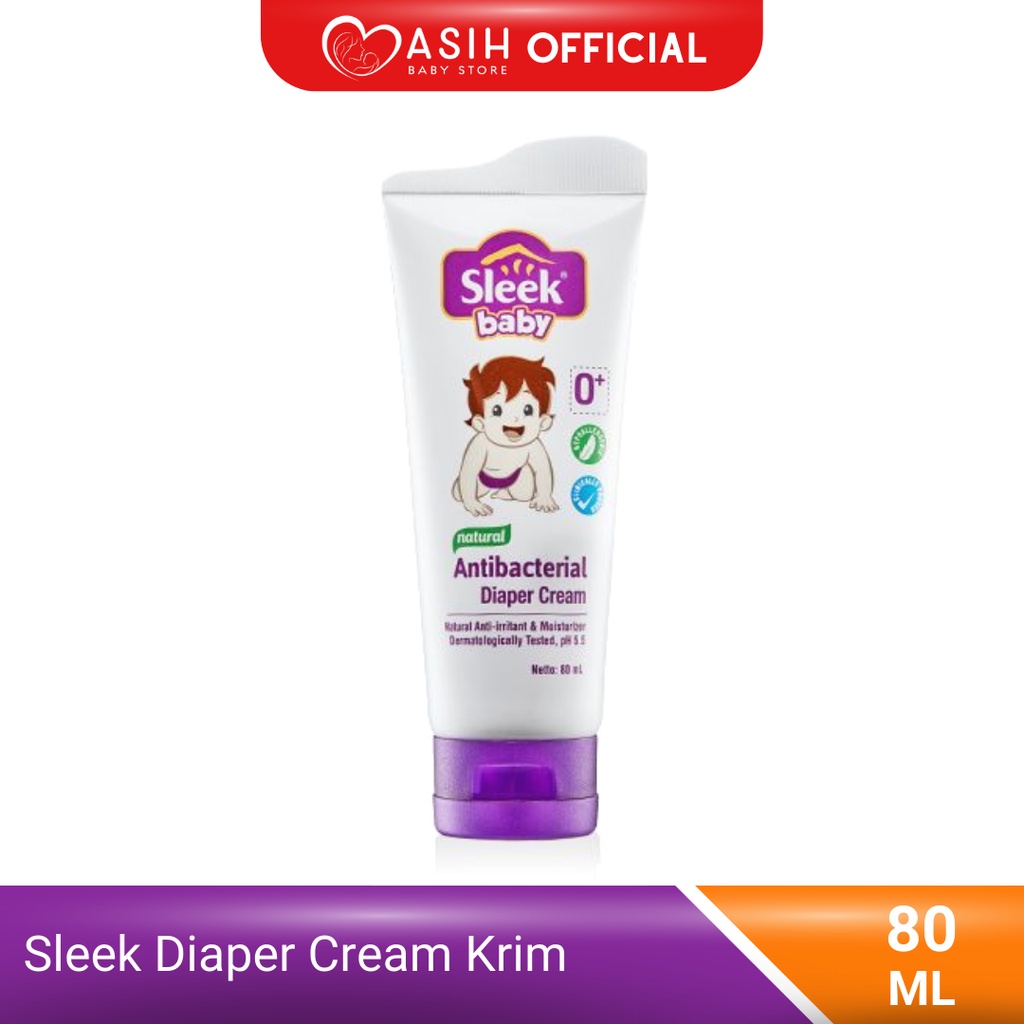 Sleek Diaper Cream Krim Ruam Popok Anti Iritasi