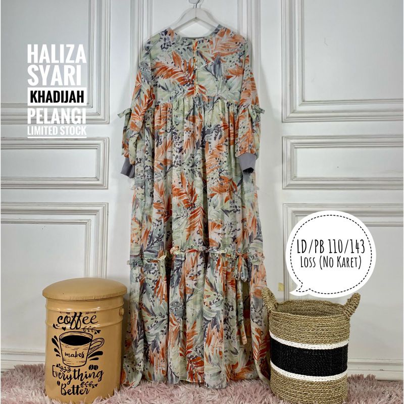 Haliza Syari Khadijah Pelangi (Set)