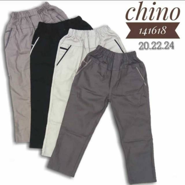 Celana Anak Chino Panjang 1-10 Tahun Strech melar