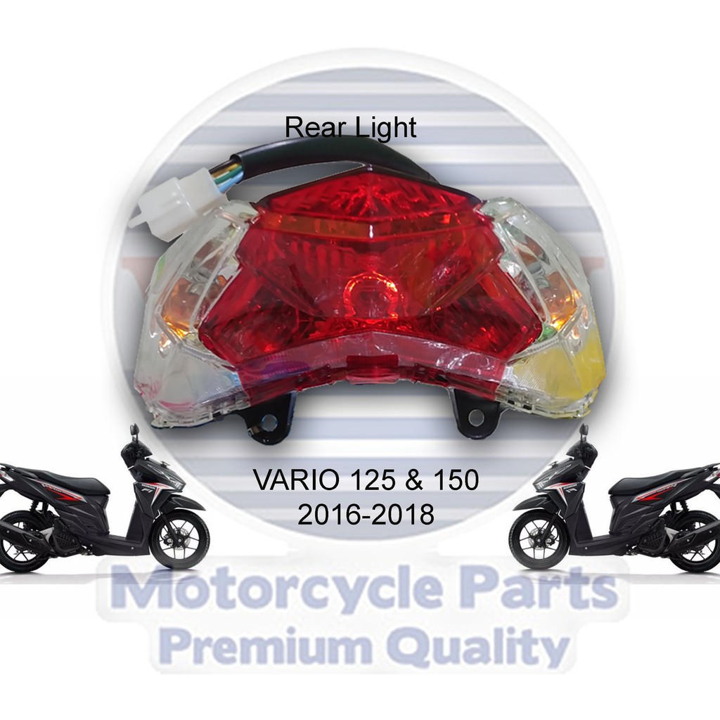 stoplamp vario led 125 150 2015 lampu belakang vario led 125 150 2016 lampu stop vario 125 150 2017