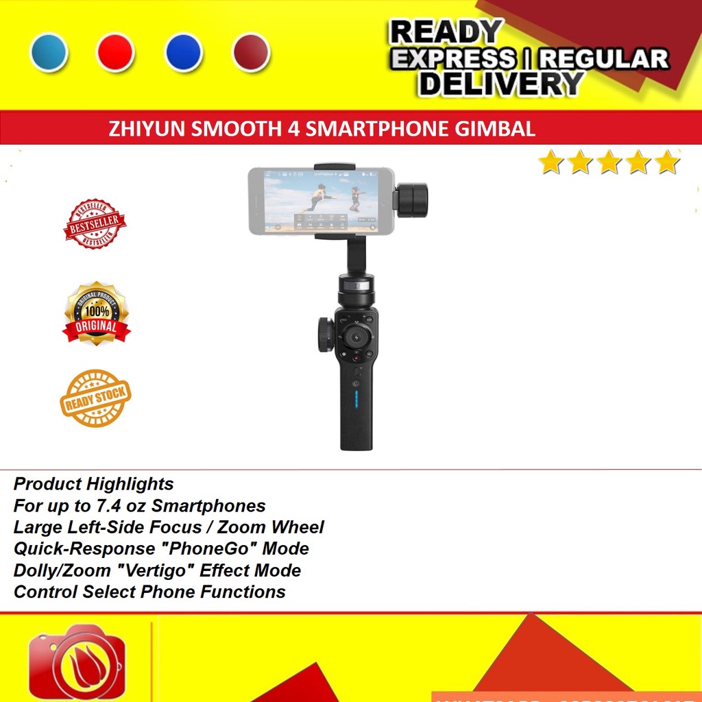 ZHIYUN SMOOTH 4 SMARTPHONE GIMBAL