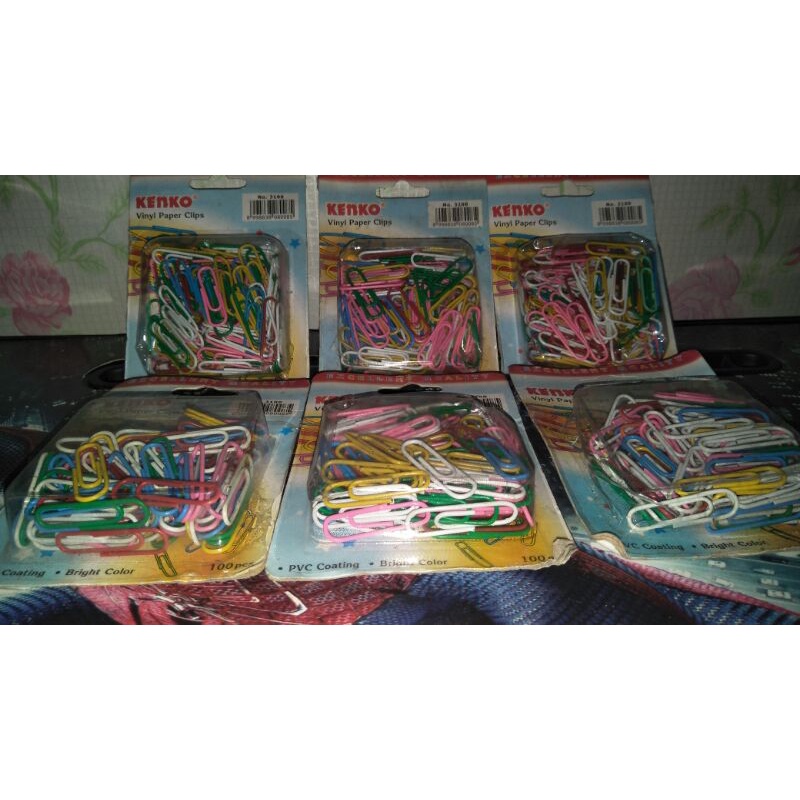 

vynil paper clips kenko