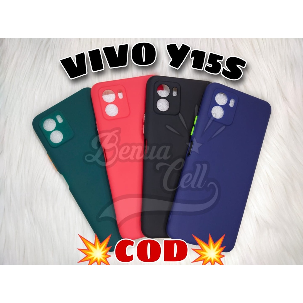 CASE VIVO Y15S -VIVO Y21/Y21S/Y33S 2021 // SOFTCASE PROTECTION MACARON PELINDUNG KAMERA VIVO - BC