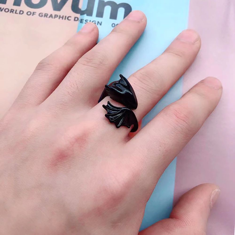 Needway  Cute Frog Opening Ring Personality Fashion Jewelry Korean Style Ring Teens Female Geometric Alloy Girls Simple Women Finger Ring