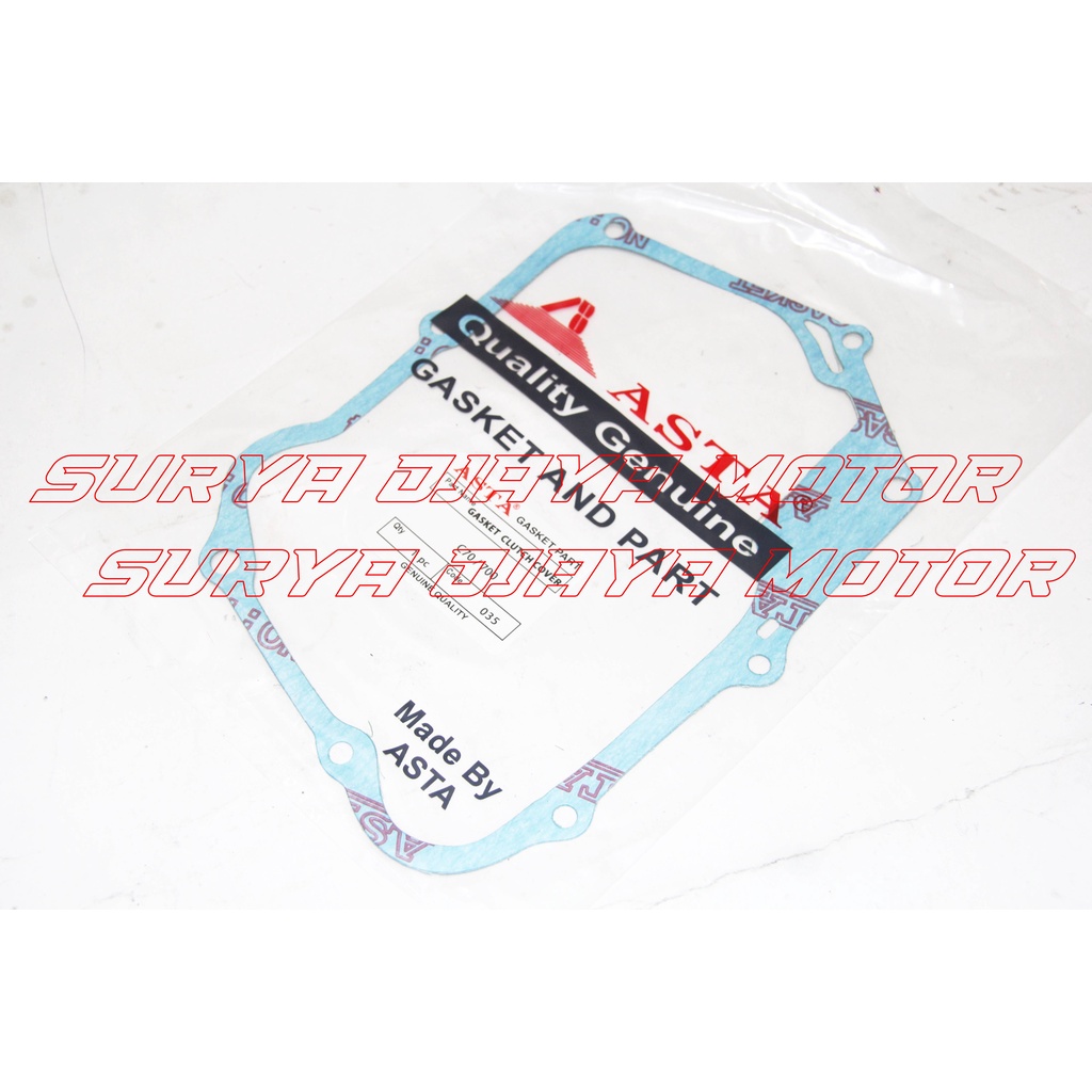 Paking gasket blok bak kopling honda c70 c700 c800 astrea 800 star prima