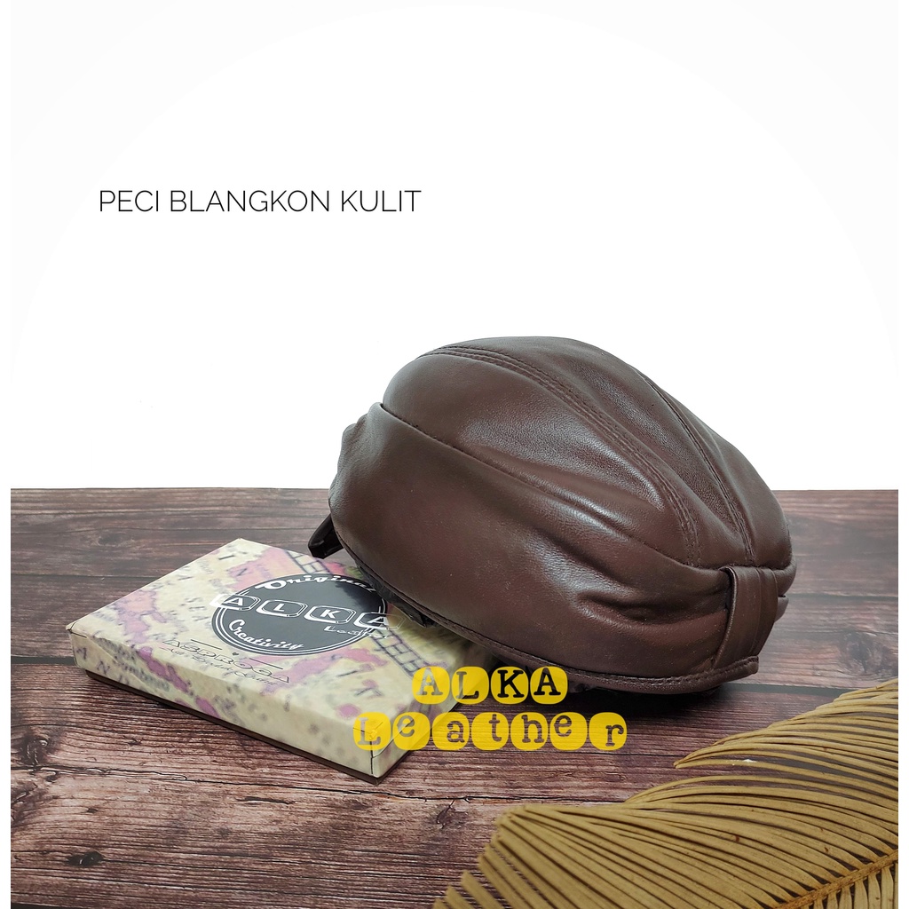 Blangkon Kulit Peci Kulit Topi Blangkon