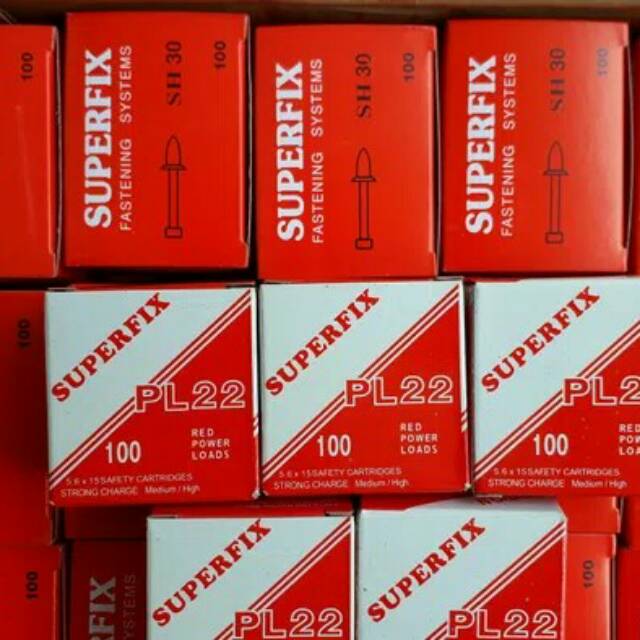 paku ramset SH 30 plus PL22 merah