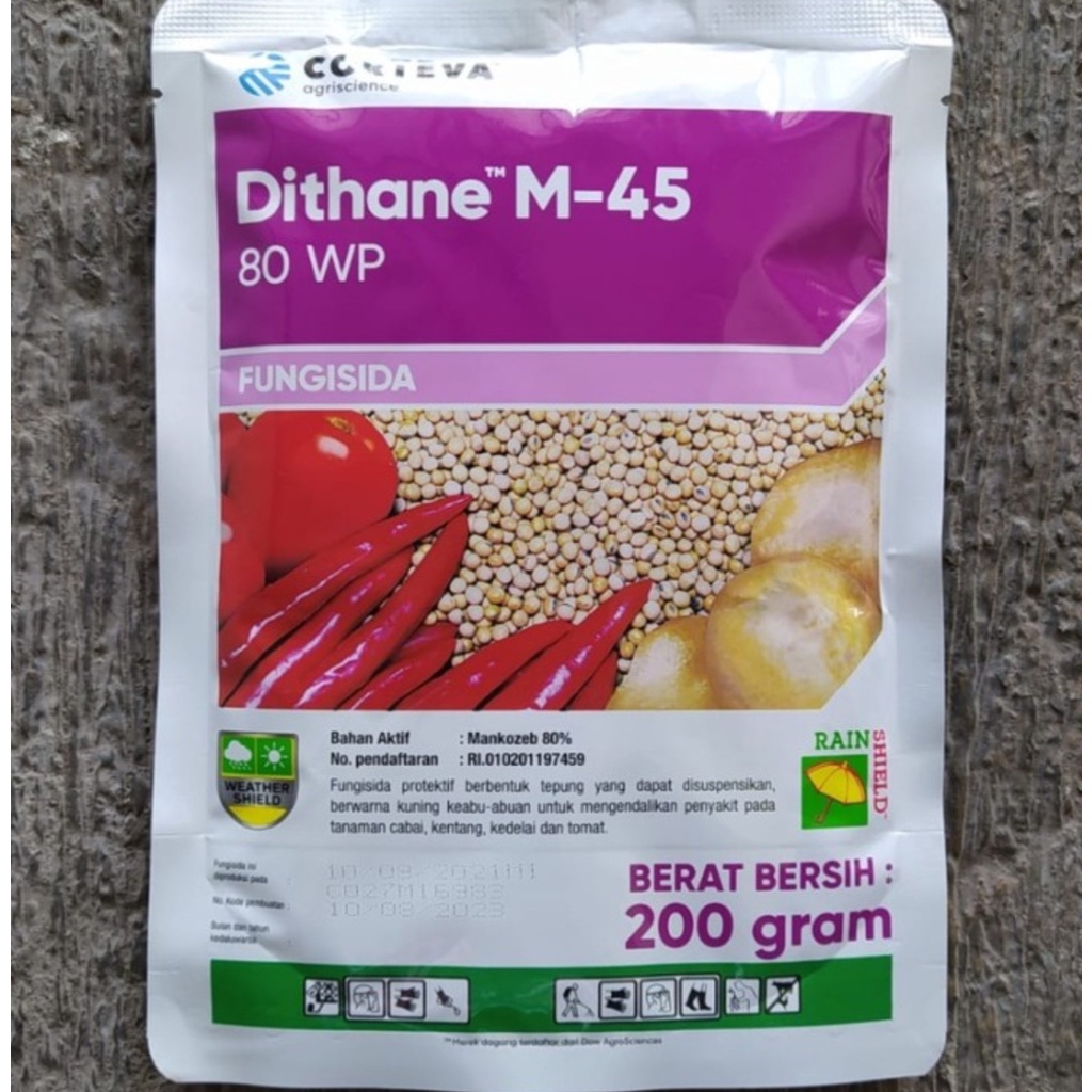 DITHANE M-45 80WP 200 GRAM fungisida pembasmi jamur tanaman busuk daun