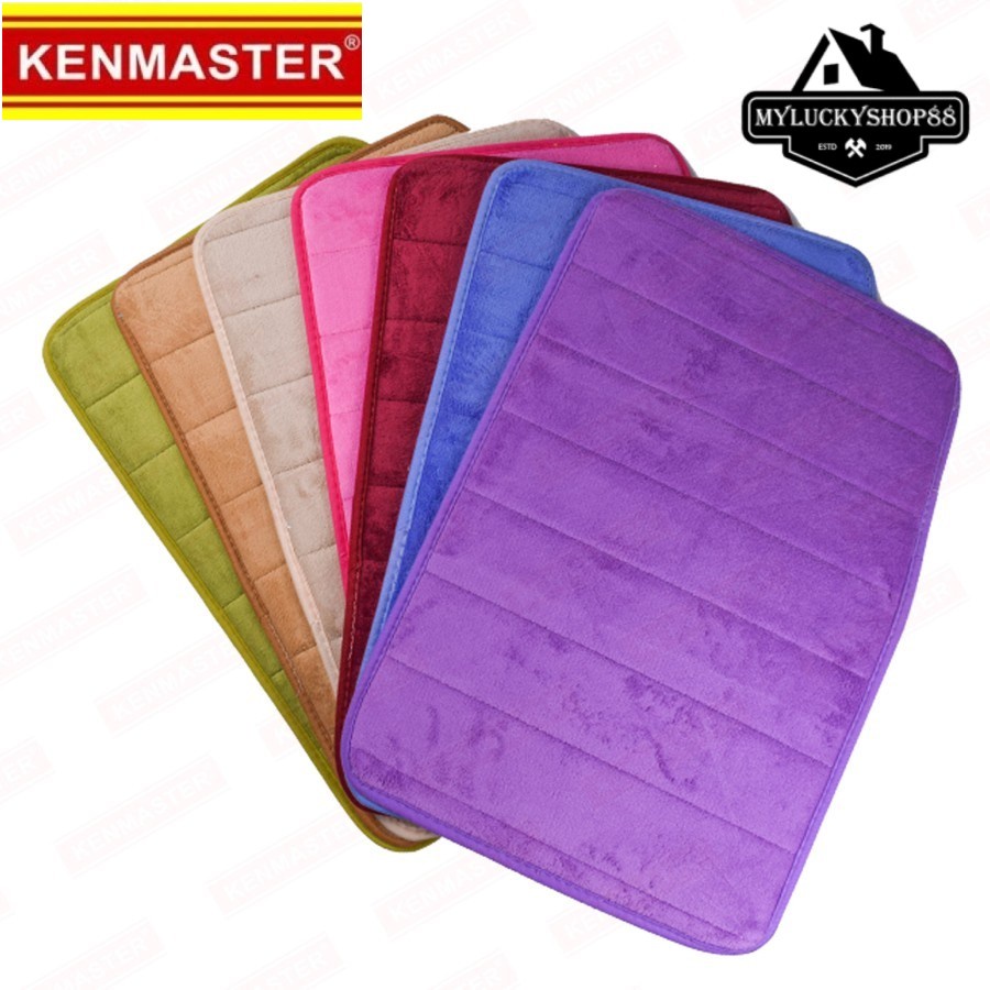 Kenmaster Door Mat Anti Slip Keset Kaki KM-224 40x60cm