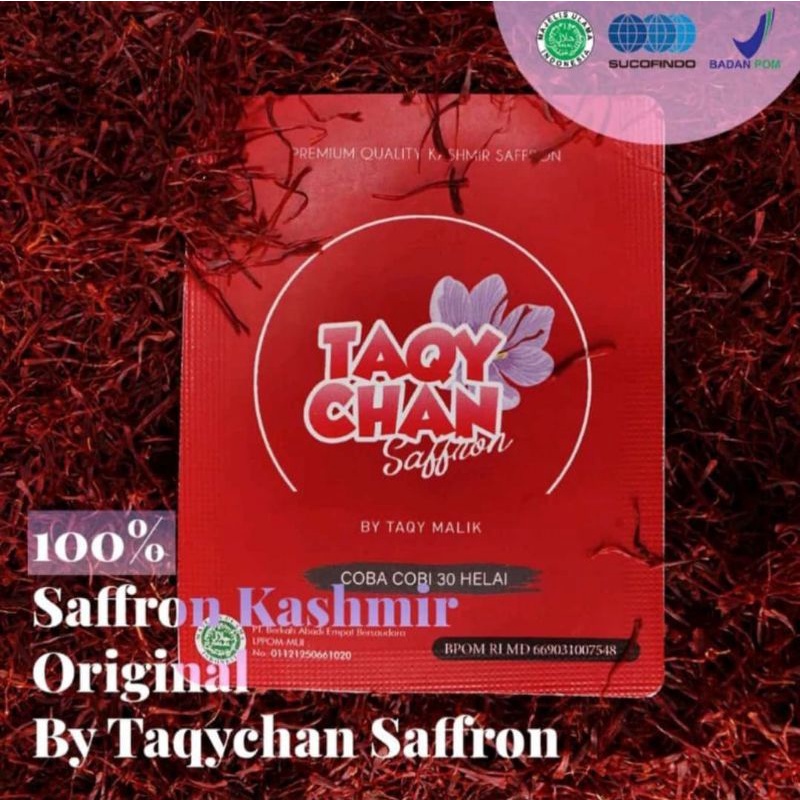Saffron Paket coba cobi / By Taqychan Saffron