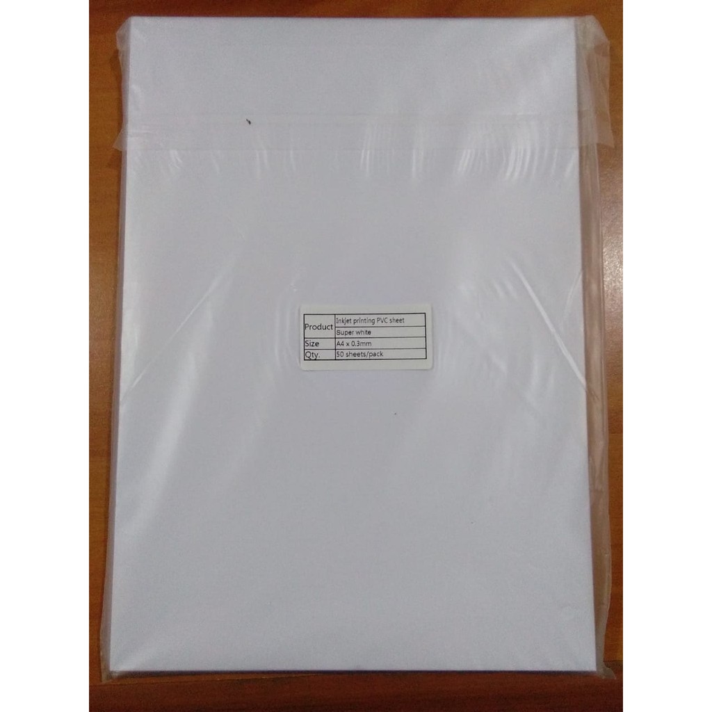 

Kertas PVC Digital Murah 210 x 297 x 0.3 mm Min Pembelian 50 Lembar