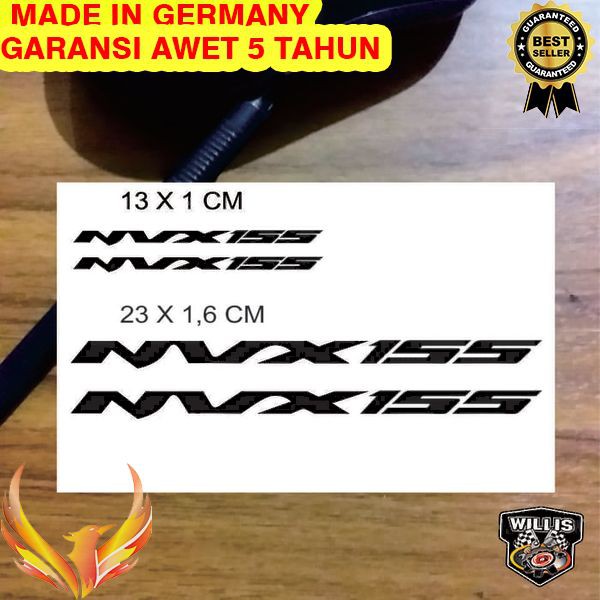 TERMURAH Yamaha NVX155 - Sticker Motor Phoenix Star