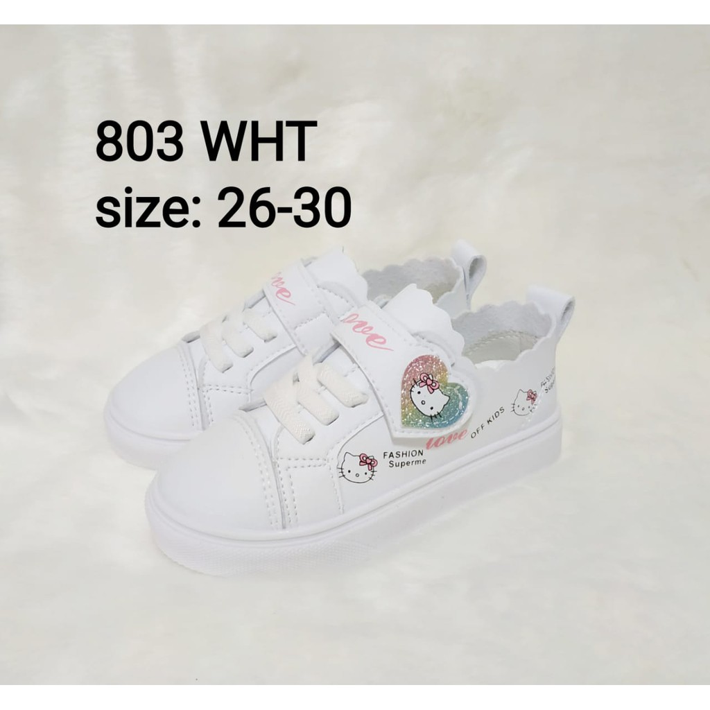 Sepatu Kets Kulit Anak Perempuan
