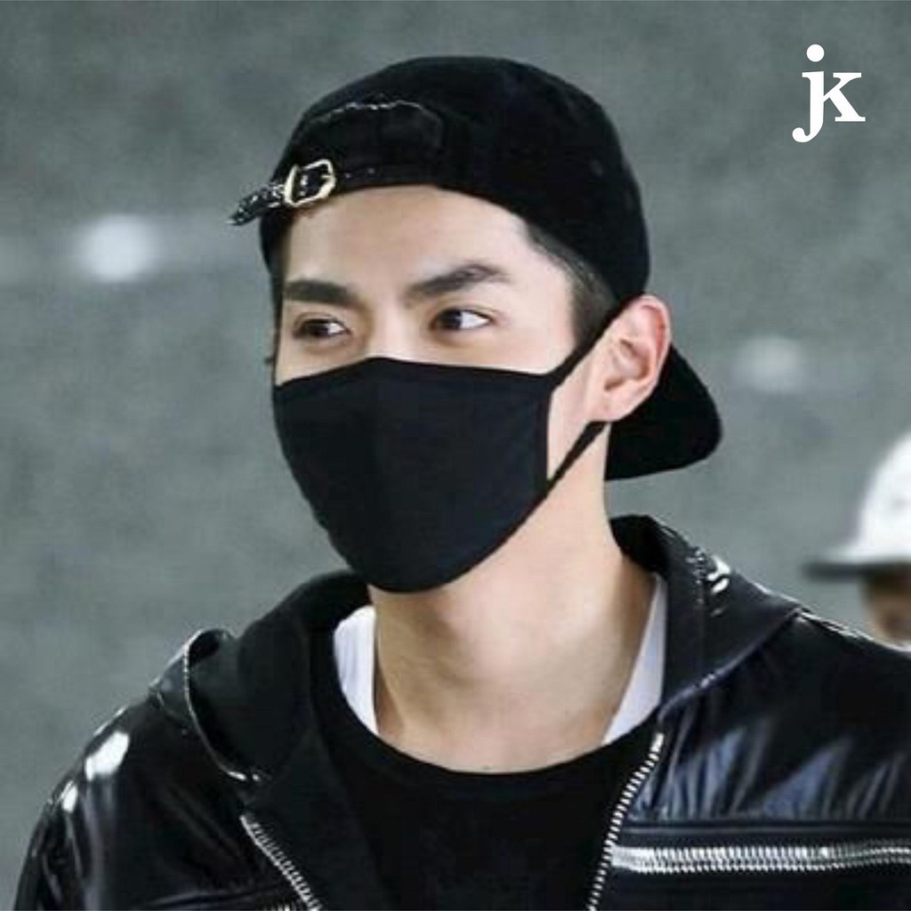 MASKER | MASKER KPOP | MASKER KOREA | MASKER HITAM | MASKER 2 LAPIS | ANTI VIRUS | COD