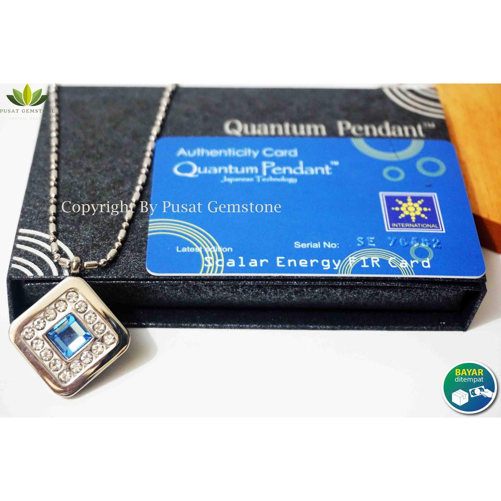 Kalung Quantum Pendant Original Aura Energi Nano