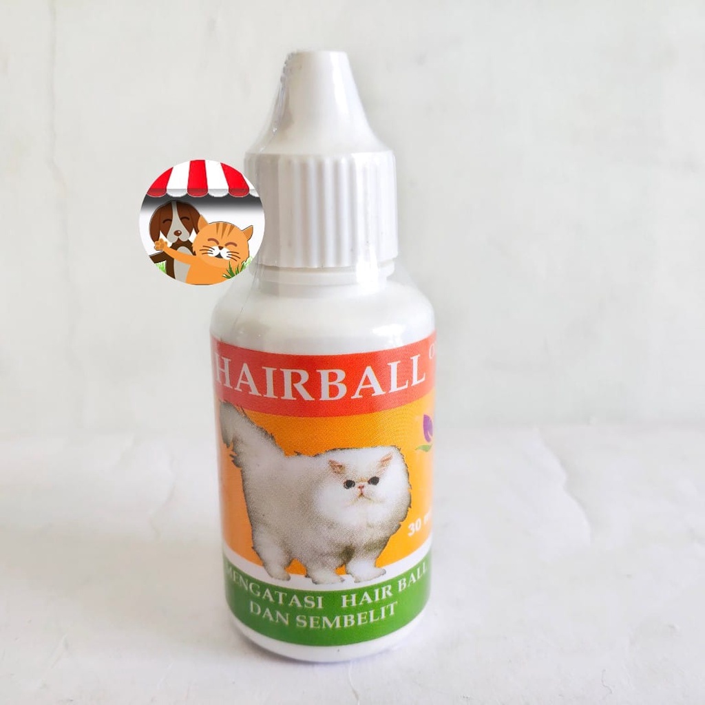 Hairball Oil Untuk Kucing Obat Cair Tetes Anti Hairball Dan Sembelit