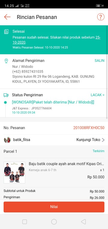 Baju Batik Couple Ayah Anak Motif Kipas Original Batik Anak Terbaru