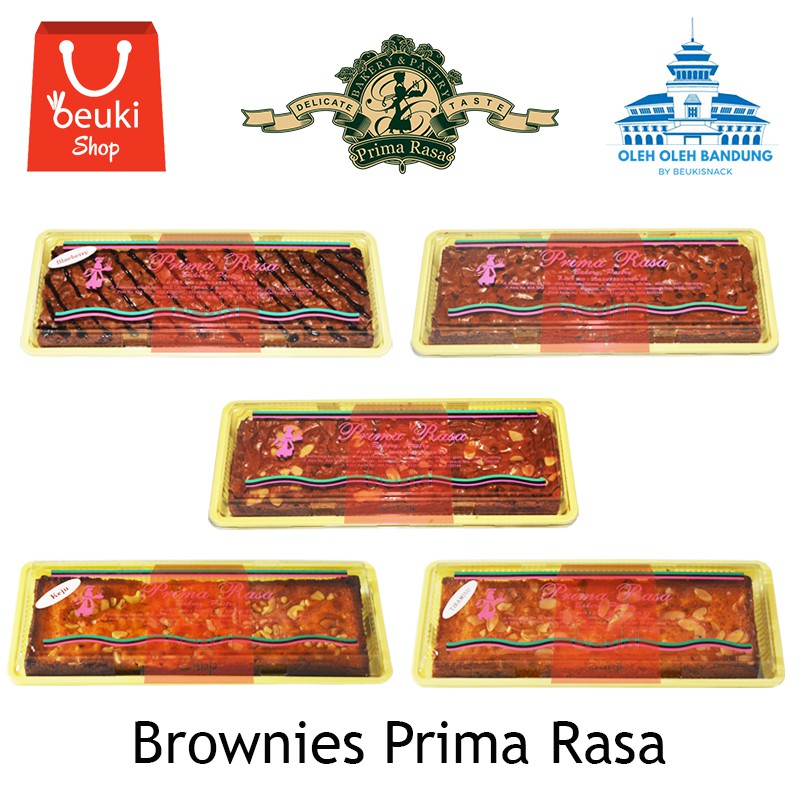 

Prima Rasa Bandung Brownies Aneka Rasa Oleh Oleh Bandung - 500gr