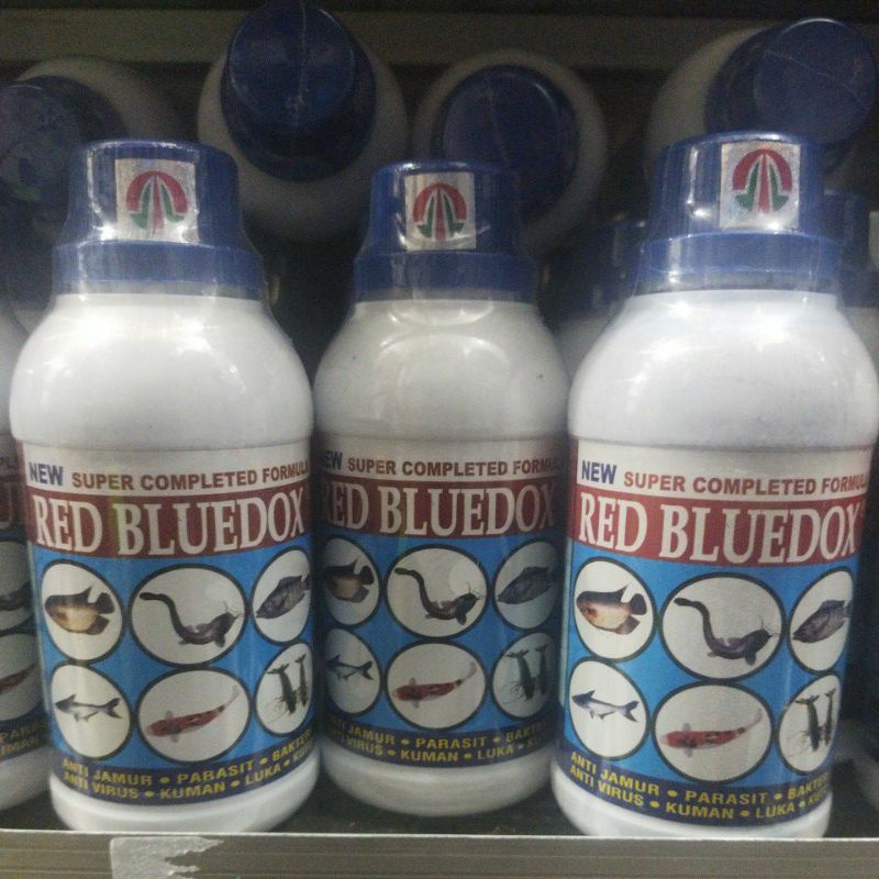 Obat ikan jamur bakteri RED BLUEDOX 250ml