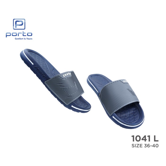 gos PORTO 1041L Sandal Wanita Selop Santai Flat Cantik Casual Nyaman Empuk Ringan