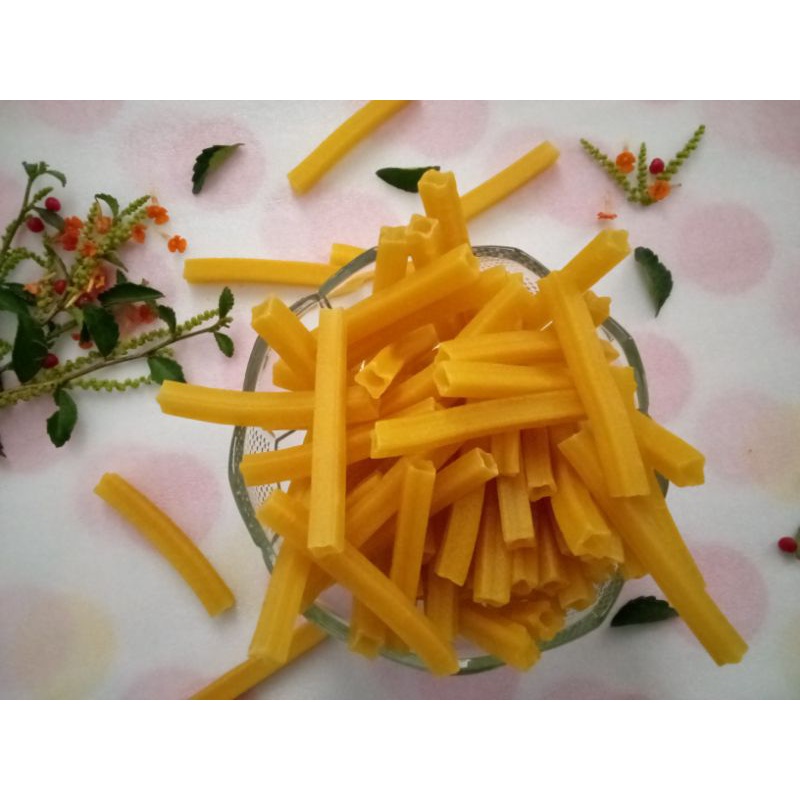 

kerupuk potato mentah