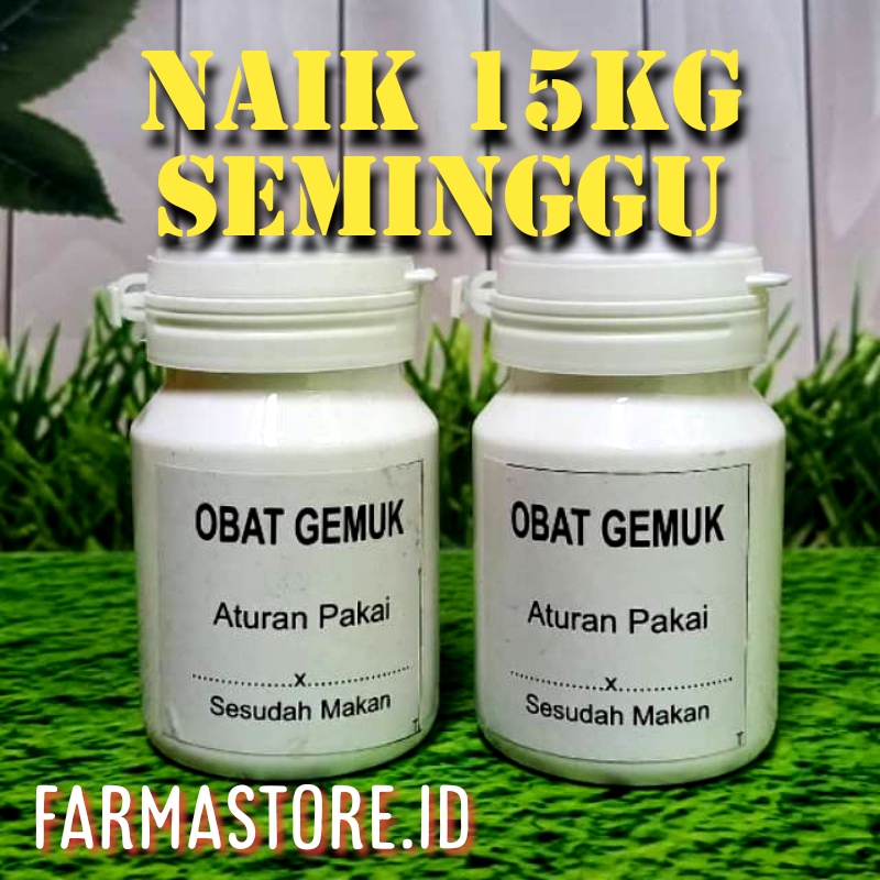 Jual Obat Gemuk Farmasi Suplemen Penambah Berat Badan Isi 120