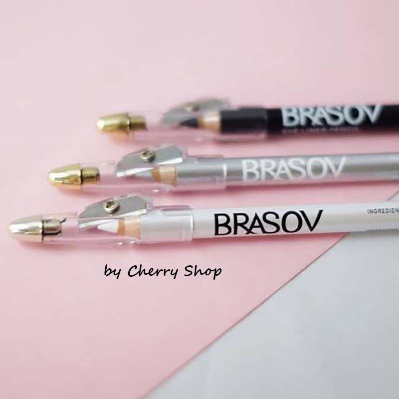 [BPOM] BRASOV Eyeliner Pencil Pensil 1.1 g