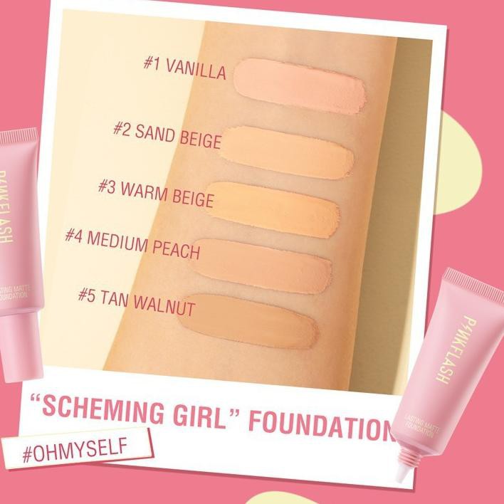 MEN SALE PinkFlash Lasting Matte FOUNDATION PinkFlash Alas Bedak PinkFlash Fondation PinkFlash
