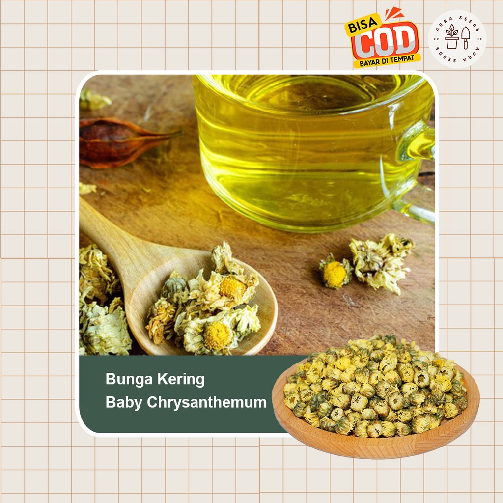 

Teh Bunga Kering Krisan Krisantemum Minuman Herbal Baby Chrysanthemum Dried Flower Tea - 10 gr