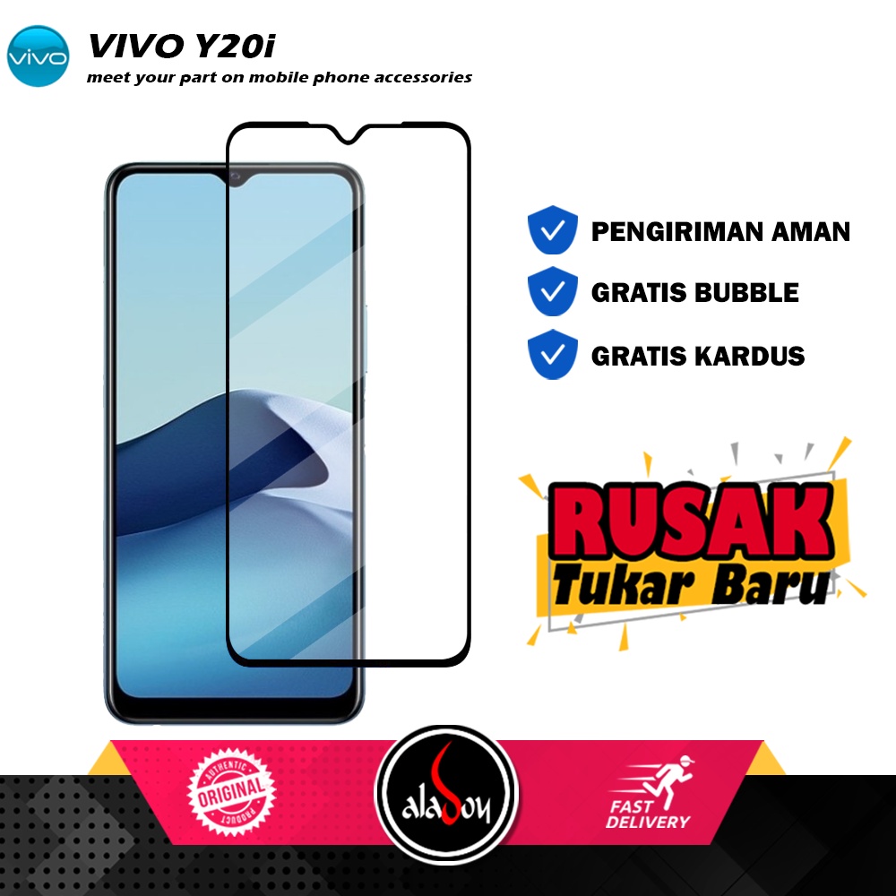 Tempered Glass VIVO Y20i Anti Gores Layar Screen Protector